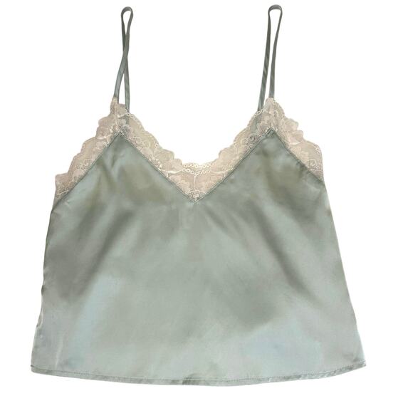 Forever 21 Mint Lace Trim Camisole S - Picture 1 of 8